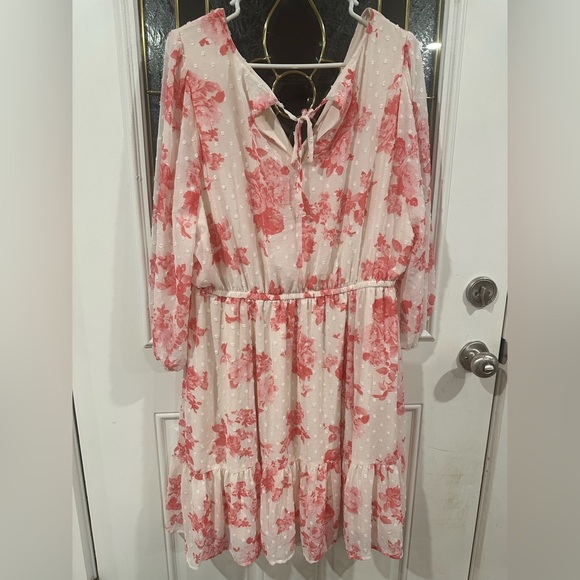 TORRID Floral Pink Dress - Picture 3 of 6